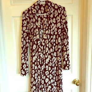 Calvin Klein wrap dress